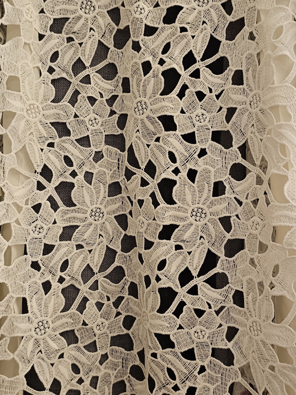 Women Floral Lace Long Cardigan Duster Cover Up